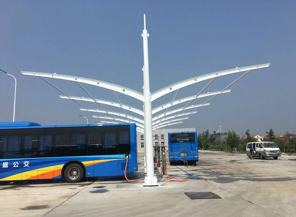 充電樁停車(chē)棚